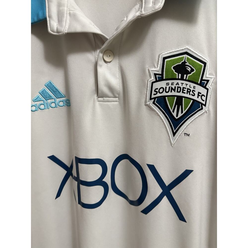 Seattle Sounders Polo Size Small Adidas